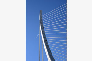 Pont l'Assut de l'Or von Santiago Calatrava, Valencia Pont l'Assut de l'Or von Santiago Calatrava, Valencia