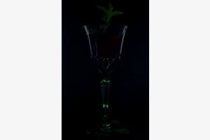 Grünes Glass