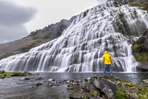 Wasserfall in Island Wasserfall in Island