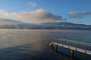Nebel auf dem Zürichsee Nebel auf dem Zürichsee