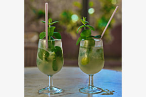 Mojito zur Kühlung