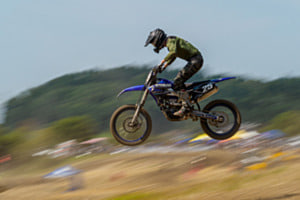 Motocross-Mitzieher Motocross-Mitzieher