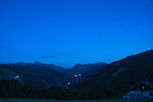 Abendstimmung-Schwarzsee
