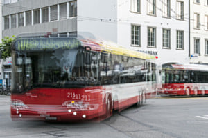 Bus in Bewegung Bus in Bewegung