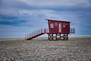 Kontraste/schwarzes Meer