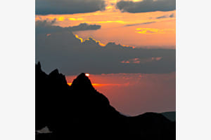 Sunset moment