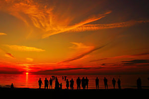 Ostsee Silhouetten Ostsee Silhouetten