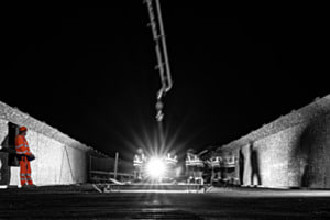 Nachteinsatz RhB