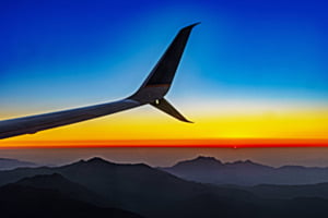 Sonnenuntergang über den Anden Sonnenuntergang über den Anden