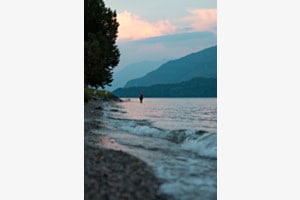 Fischer in der blauen Stunde