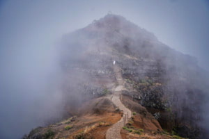 Wandern im Nebel