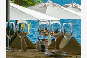 Gäste im Glas