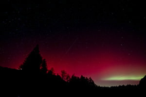 Polarlichter über der Schweiz Polarlichter über der Schweiz