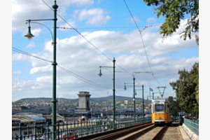 Gelbe Strassenbahn