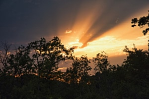 Emozionaler Sonnenuntergang