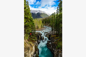 Sunwapta Falls - Jasper National Park - Alberta - Canada Sunwapta Falls - Jasper National Park - Alberta - Canada