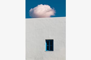 Le nuage sur le toit 