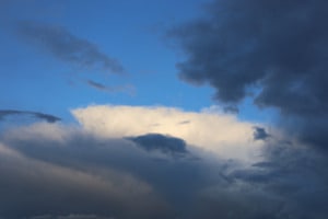 Ins Blaue leuchten