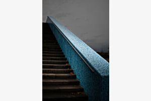 Blaue Mosaikmauer Blaue Mosaikmauer