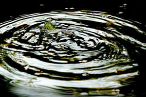 Des ronds dans l‘eau