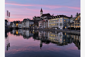 Abendstimmung Thun