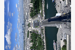 L‘ombre de tour Eiffel