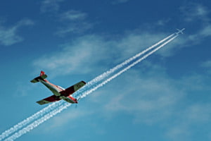 Begegnung am Himmel
