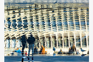 Markusplatz Venedig mit Wasser