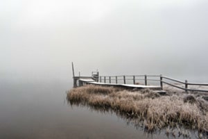 Steg in den Nebel Steg in den Nebel