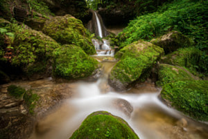 Wasserfall in Baar