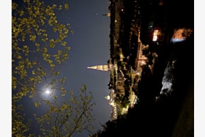 Bern-Blick bei Nacht