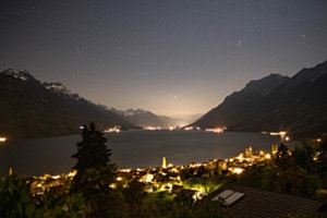 Sternschnuppen über den Brienzersee Sternschnuppen über den Brienzersee