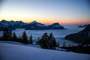 Genuss Moment am Abend
