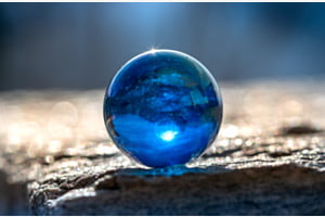 Blaue Kugel