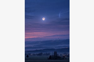 Futuristic moon
