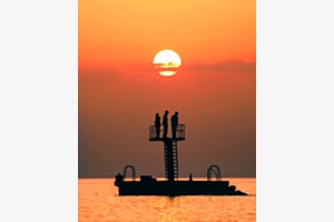 Sunset stage 