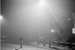 Brumeux duel de photographes