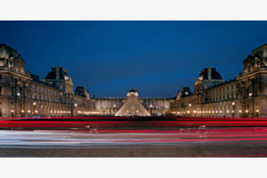 Verkehr von dem Louvre Verkehr von dem Louvre