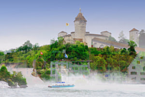 Rheinfall und Schaffhausen