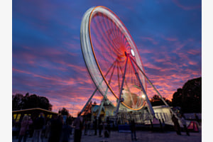 Riesenrad im Abendlich Riesenrad im Abendlich
