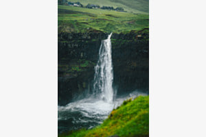 Múlafossur Waterfall