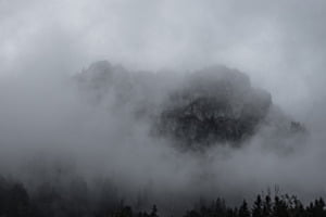 Scheibenfluh im Nebel