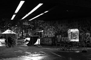 Reithalle by night 