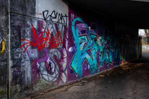 Bunt zu Schatten