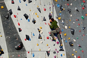 In der Kletterwand In der Kletterwand