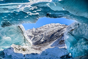 Gletscher Ausblick