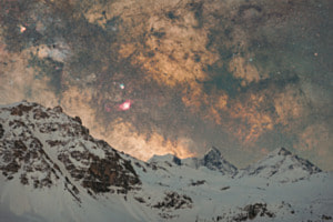 Milky Way and the Weisshorn Milky Way and the Weisshorn