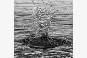 Wasserskulptur