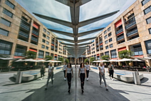 Im Einkaufszentrum