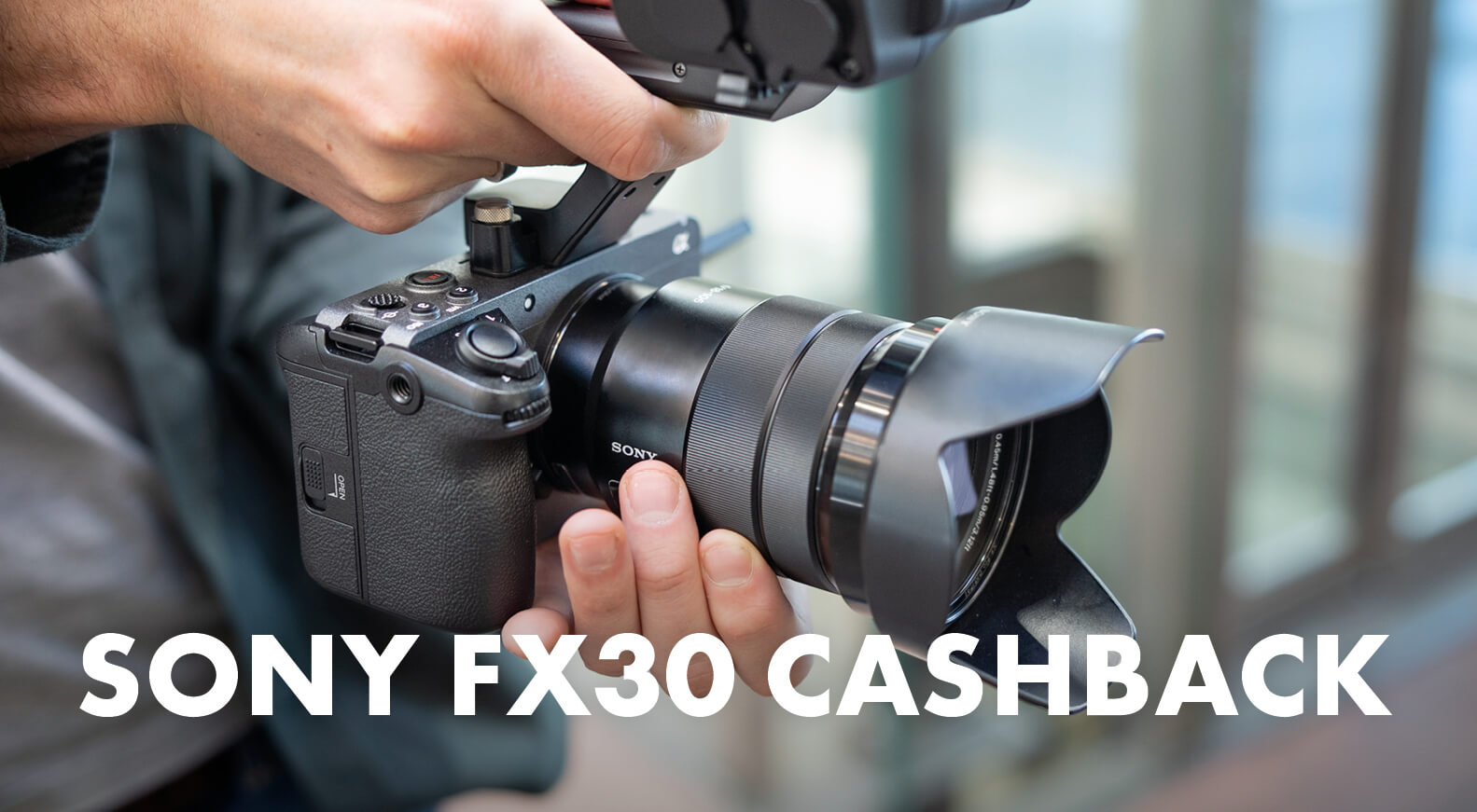 CHF 200.– Rabatt auf die Sony FX30!
